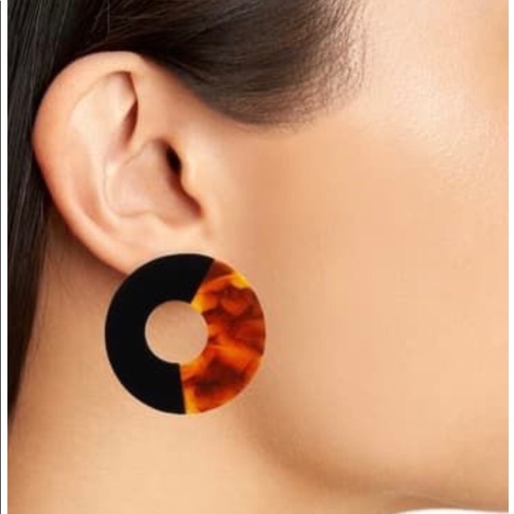 The Accessory Junkie - Abha Round Earrings